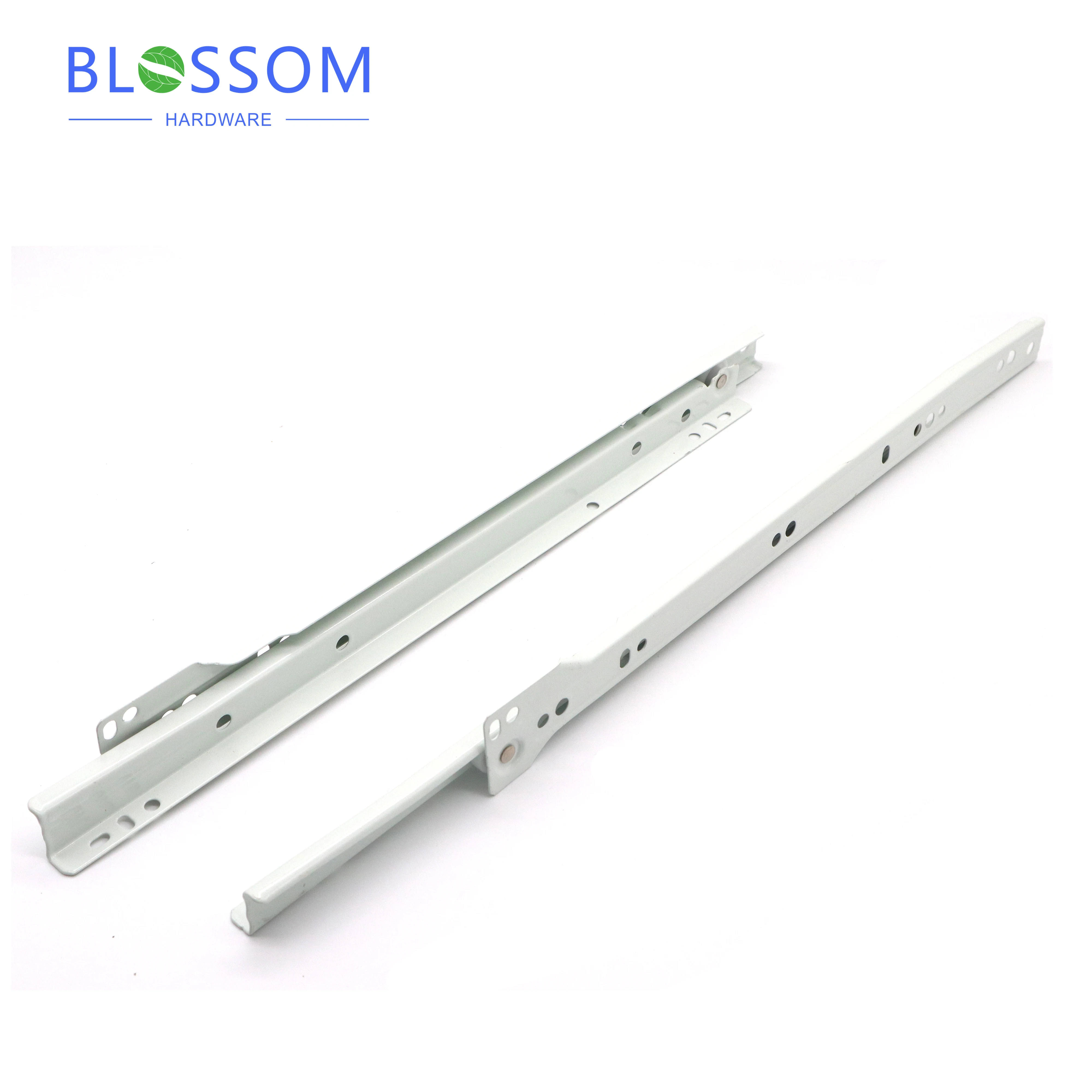 Drawer Runners Ball Bearing  Drawer Guides Furniture Telescopic Channel Soft Closing Drawer Slide