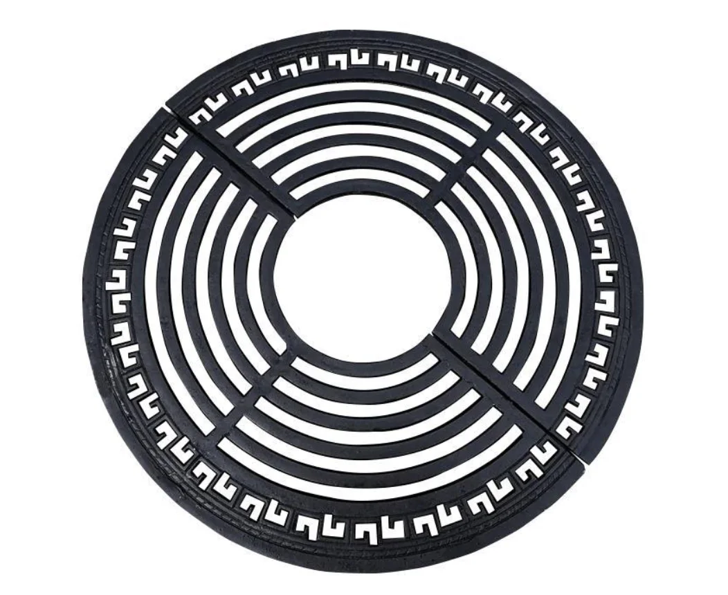 Hot sale elegant decorative screen  tree grating laser cut screen tree protection to protect green plants