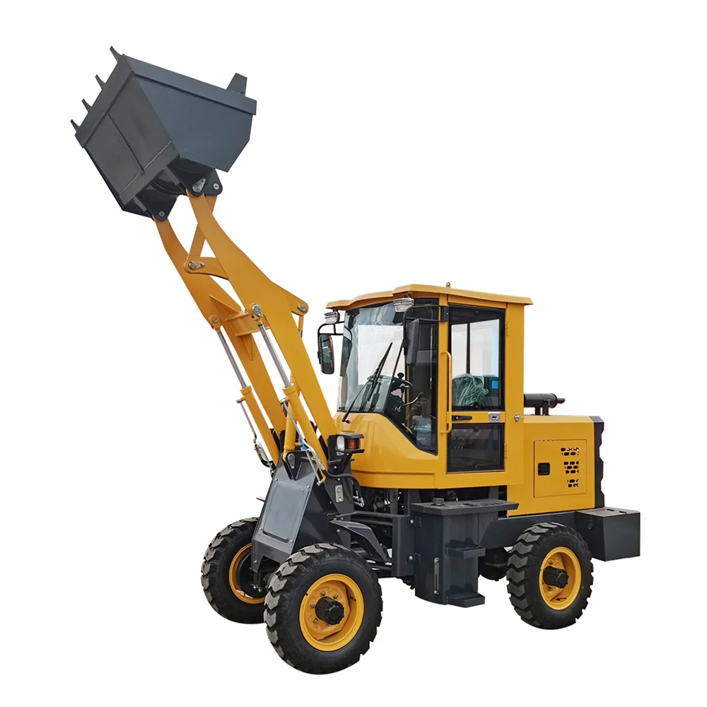 Ce Certificated Mini Loader Bucket 1 Ton Wheel Loader Super Cheap Wheel Loader