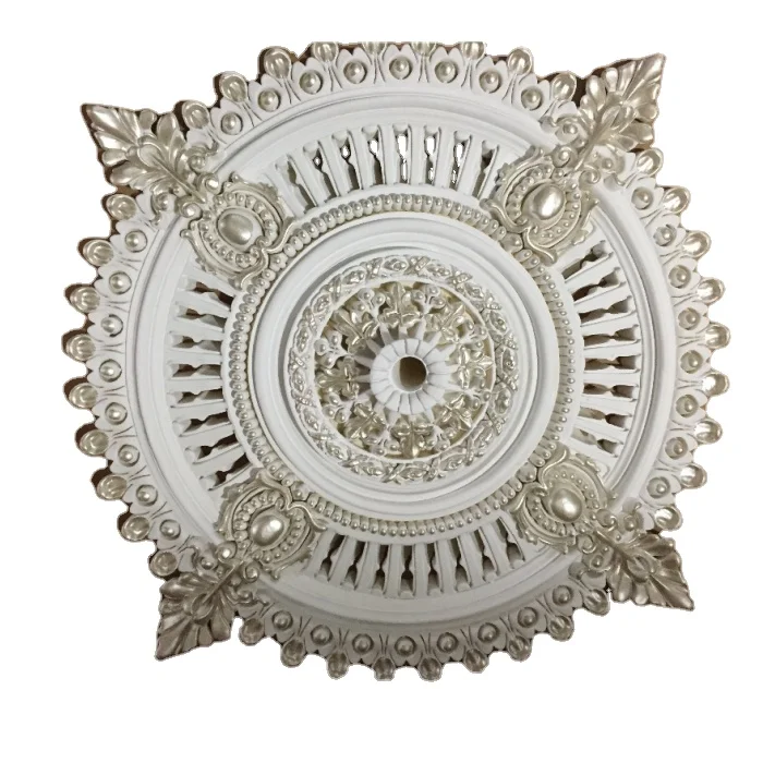 
High Density polyurethane Ceiling Ornaments ceiling medallion 