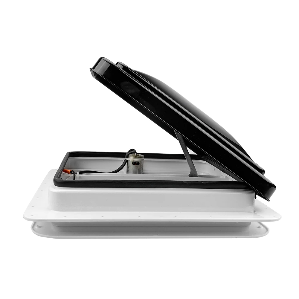 complete vent cover for RV trailer camper vent lid with fan universal 14 inch vent lid