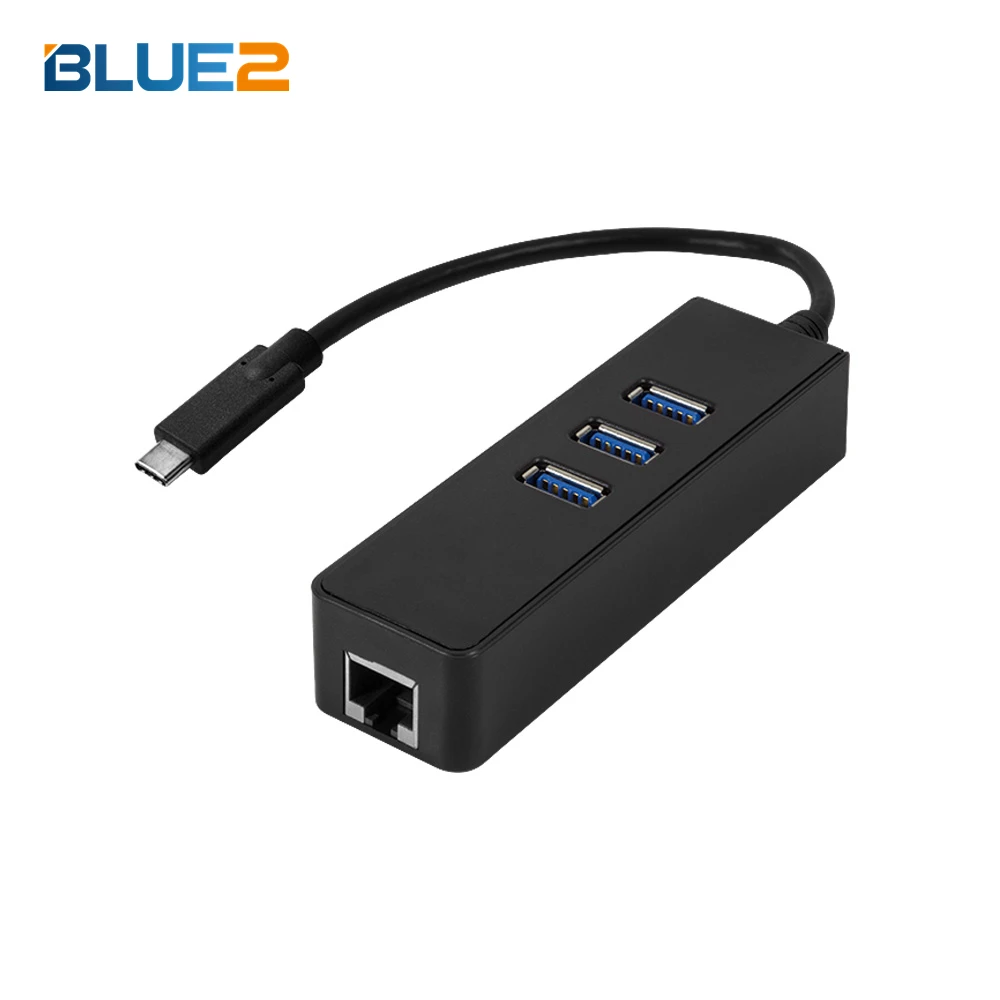 USB 3,0 Type-C многофункциональный адаптер с 4 USB портами для зарядки электроники с 3,0 концентратор с lan конвертер для компьютера