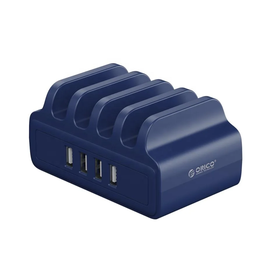 ORICO 4 in 1 All In One Multiple Device Restaurant Airport USB Charger Docking Charging Station With Holder DUK-4P-US