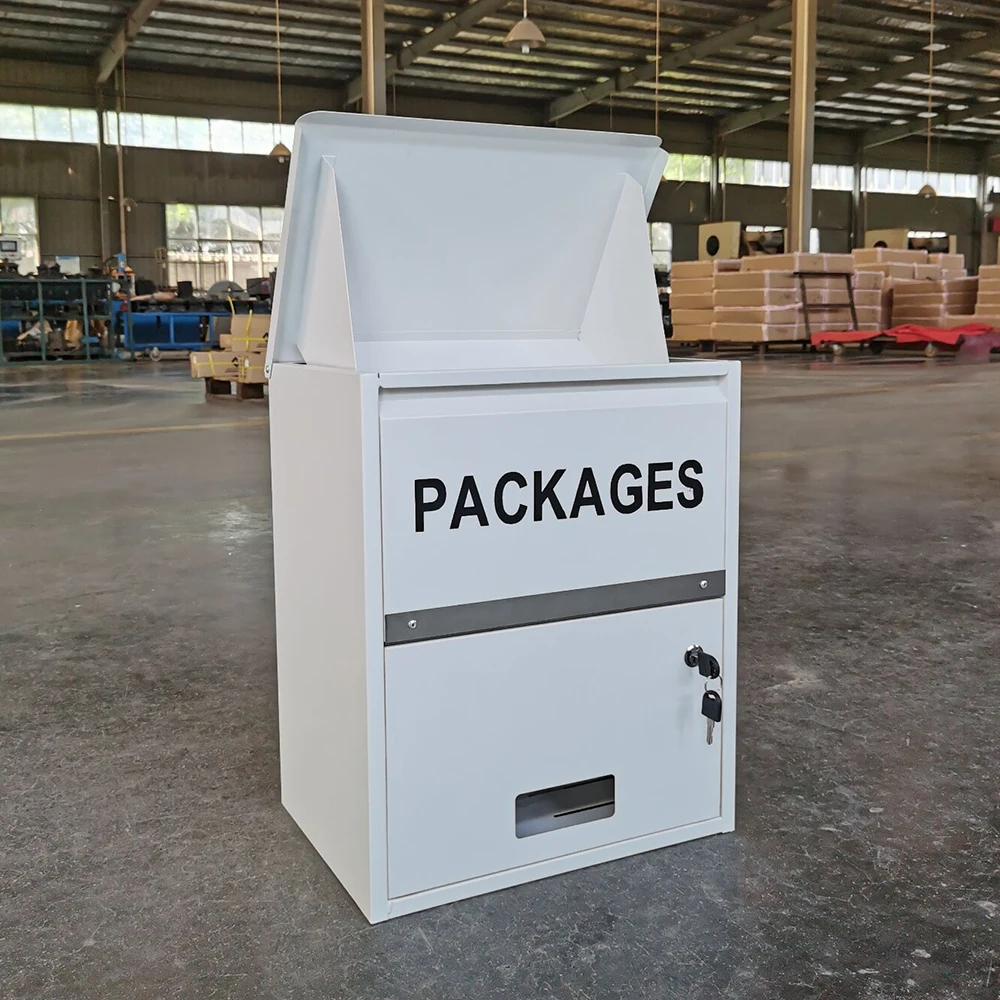 New Style Household Metal Parcel Box Outdoor Newspaper Mailbox Manufacturer Steel Postbox Express Storage Letter Box