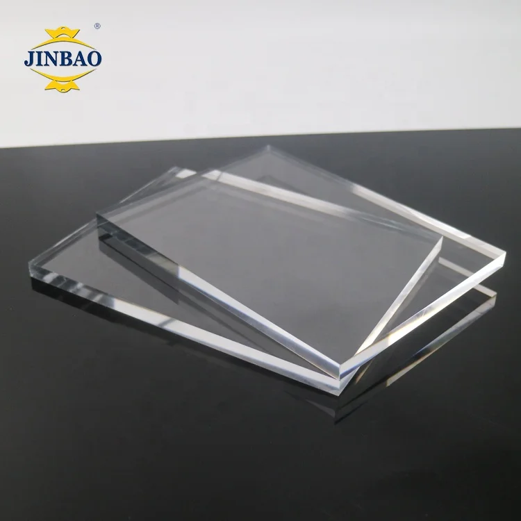 JINBAO акриловый пластиковый лист ПММА прозрачный литой прозрачные высококачественные цветные акриловые