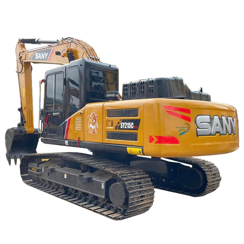 215 новый экскаватор sany Китай дешевый SANY SY215c Гусеничные экскаваторы для продажи