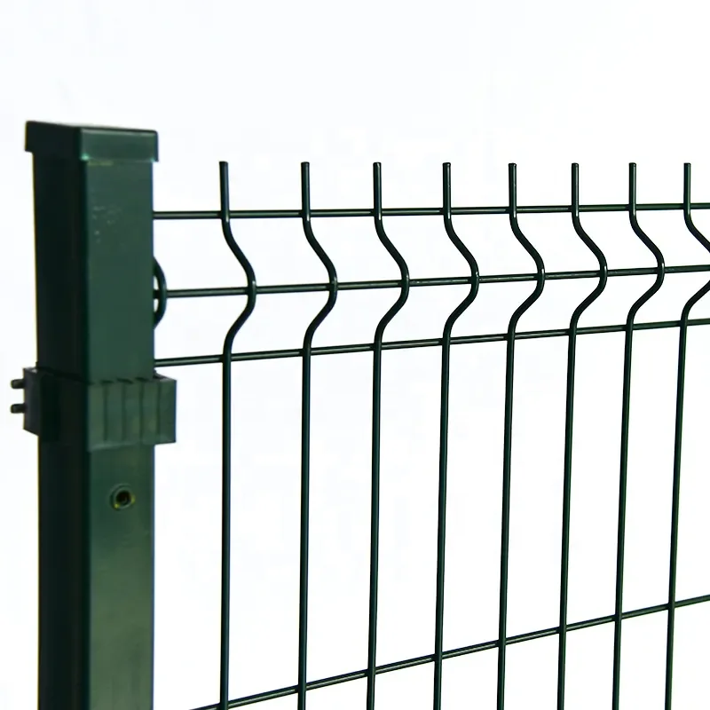 Best Price Anti Climb 358 Security Fencing  3D Metal Wire Fence Panel Home Garden V folds Welded Wire Mesh Fence