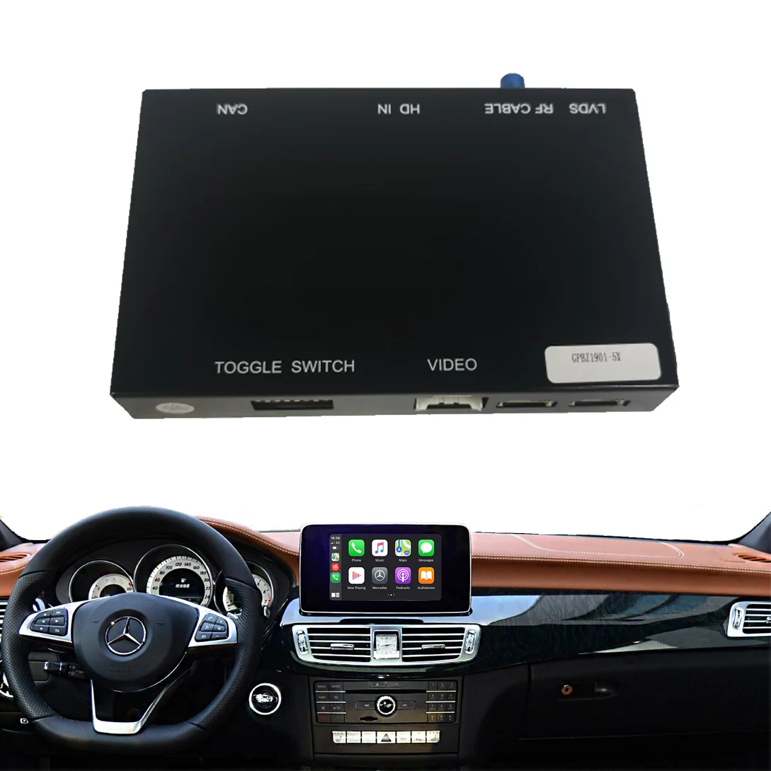 Wireless Carplay Android Auto Interface For Benz 4.5 System  With Mirror Link AirPlay Radio Car Play Youtube Function