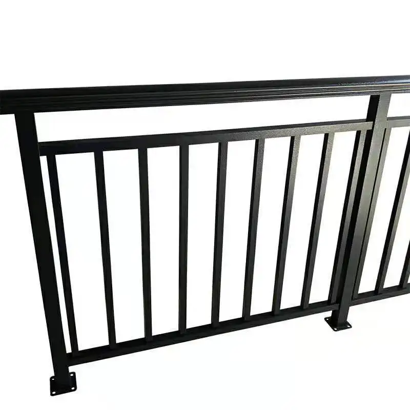 Aluminum Railing Picket System Deck Balusters Balcony Handrail Balustrade Stair Railing