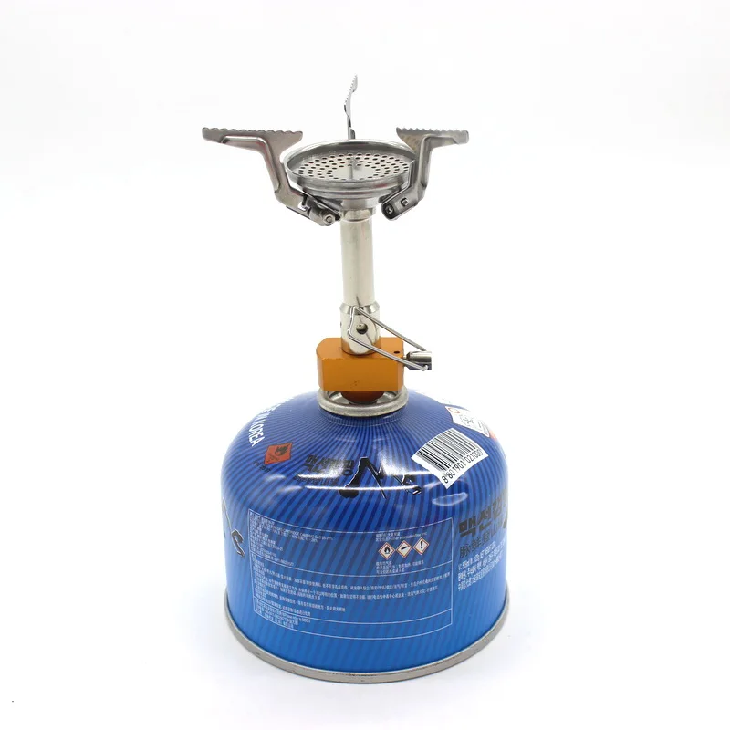 High Quality Portable Outdoor Gas Burner Camping Folding Mini Hiking Picnic BBQ Ultralight Cookware Camping Gas Stove Burner