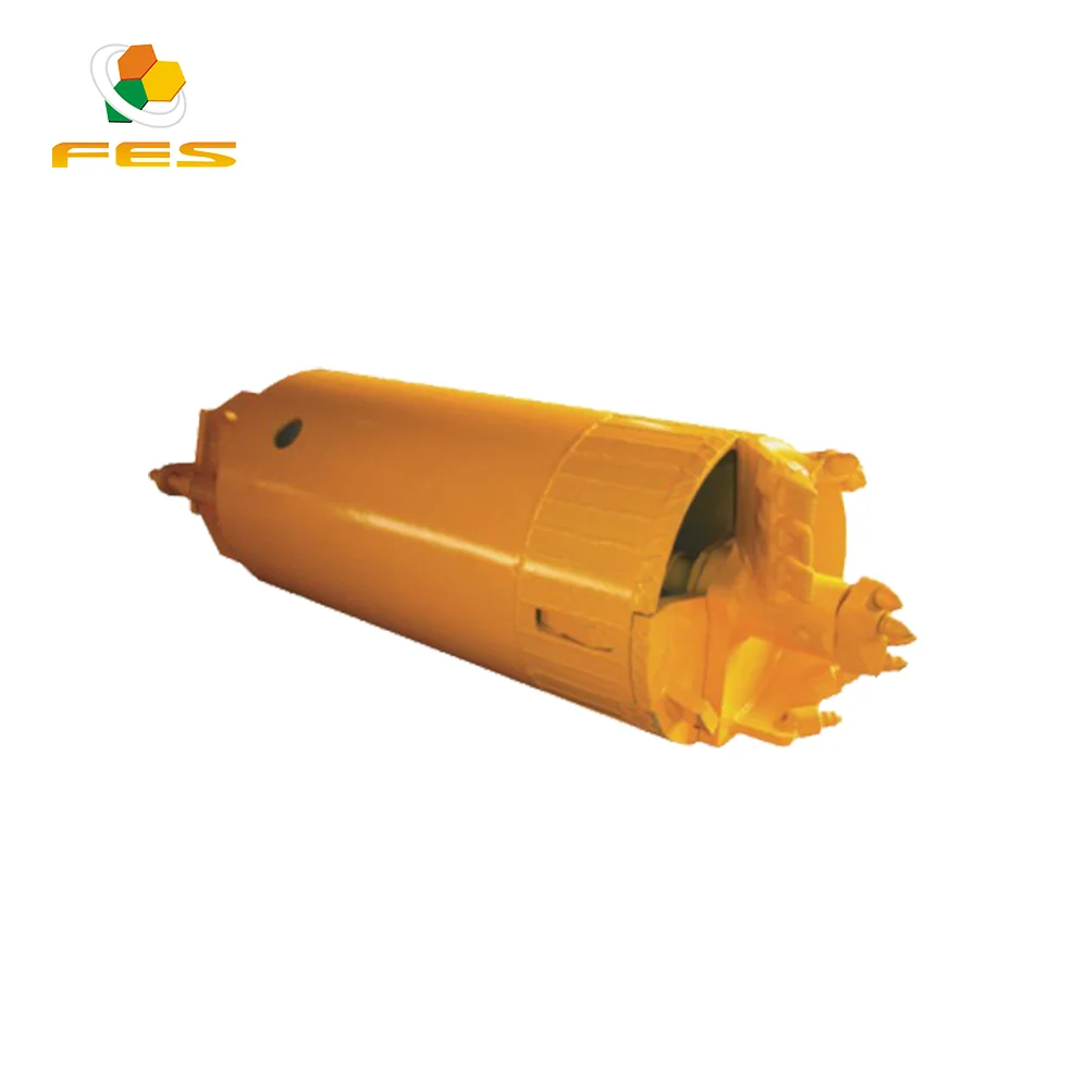 Heavy duty foundation drilling bucket with cutting teeth