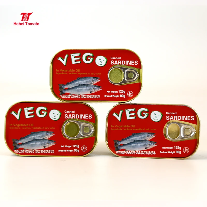 Wholesale Canned Sardines Fish Sardine Canned In Vegetable Oil