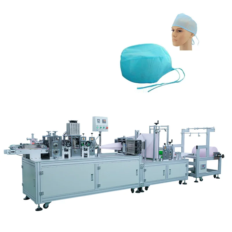 Full automatic ultrasonic disposable doctor cap high speed 2023 hot sale new making machine
