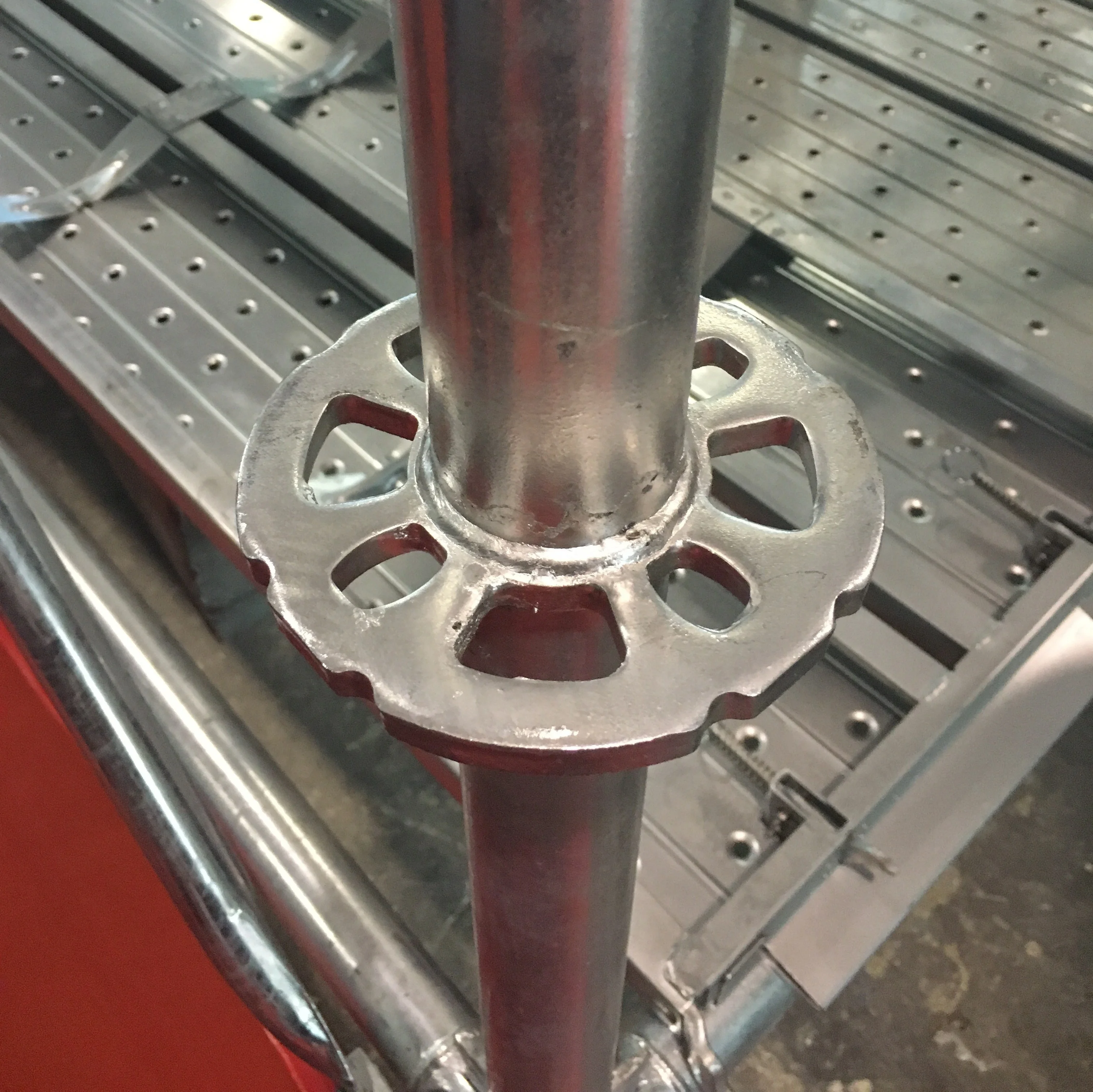 Cheap Metal Scaffolding Aluminium Ringlock Scaffold in Construction Scafoldings Platforms Bs