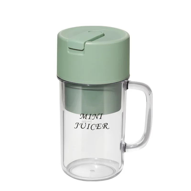 Portable Electric Stainless Steel Blender Juice Cup for Household Fruit and Vegetable Squeezing  Crusher Juicer Mug Squeeze
