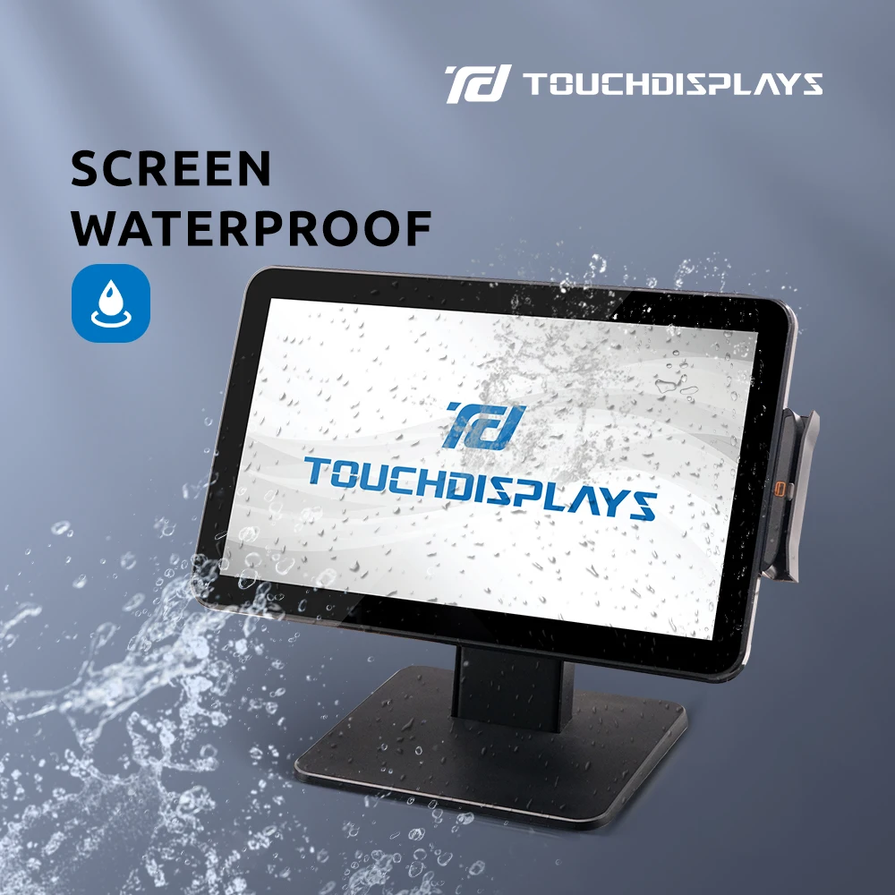 Hot Sale Windows 15.6 Inch Touch  Pos System terminal All In One Capacitive Touch Screen PC