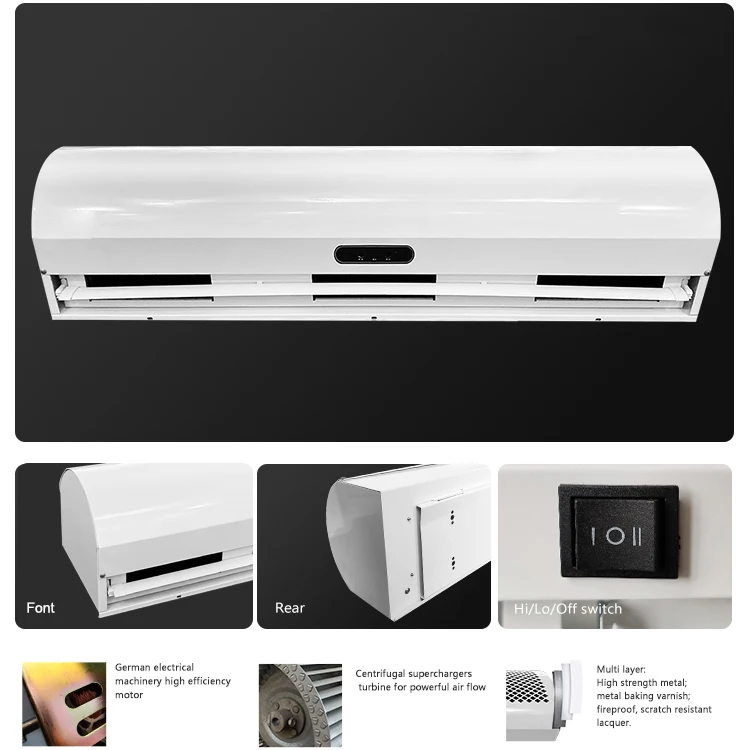 China Air Curtains Factory Cheap Residential Air Curtain Machine for Door