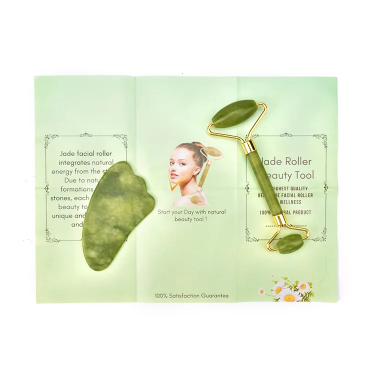 Original Factory 2021 Trending Home Spa Tool Latest Jade Roller For Face