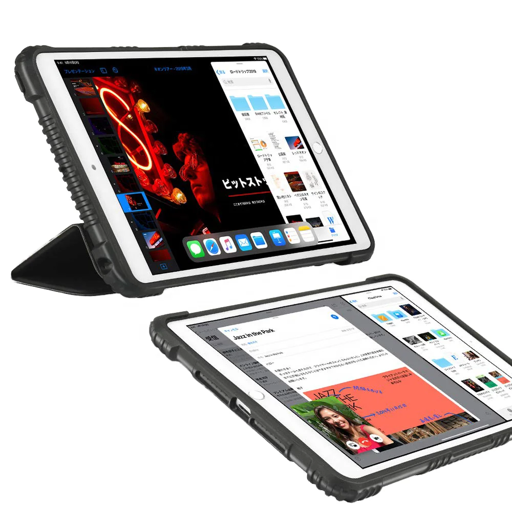 Оптовая цена ТПУ поликарбонатный материал 7 9 'противоударный чехол для ipad mini 5 со складной подставкой A2124 A2125 A2126