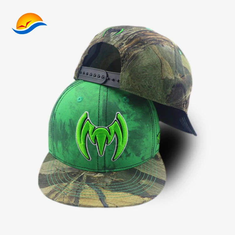 Custom 3D embroidery High Quality Fitted hip hop cap snapback hat