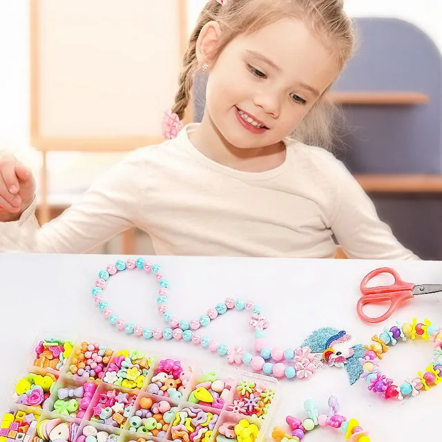 EPT Wholesale DIY New Colored Crystal Premium Handmade Beaded Fish String Exquisite Jewelry Making Toys