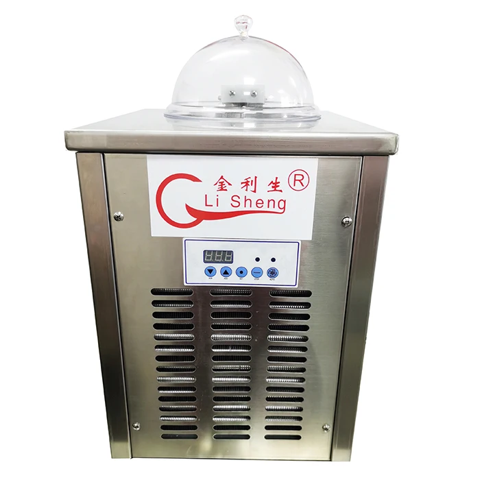 Jin Li Sheng Ice Cream Machine Maker Mini Artisan Gelato Ice Cream Machine Affordable Small Scoop Ice Cream Making Machine