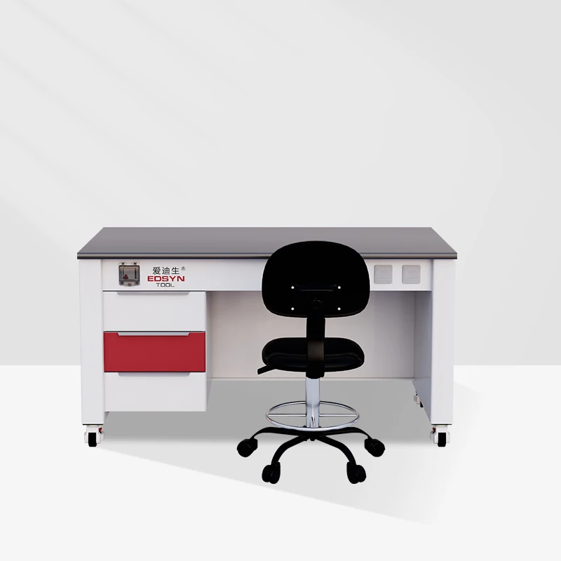 Edison EDSYN basic experimental bench 20mm ceramic tabletop 1.2mm all steel experimental operating table workbench