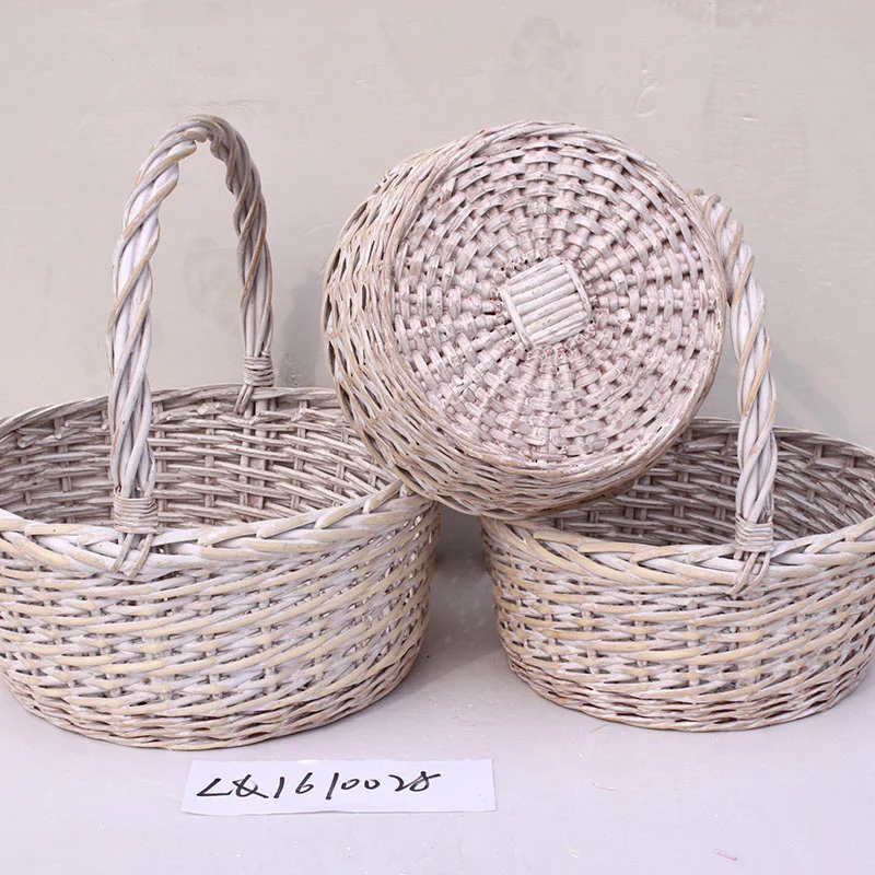 China supplier wicker gift baskets wholesales wicker basket for gift hampers