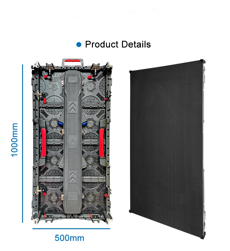 Small Pixel Pitch Led Screen P2.604 P3.91 P4.81 Waterproof Stage Outdoor Rental Led Video Wall Screen Led Rental Screen