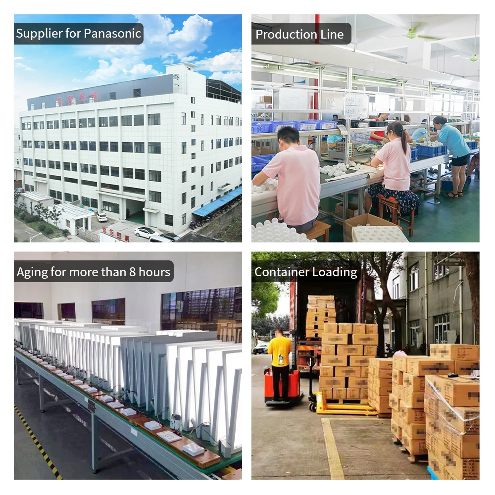 High Brightness 60x120 Commercial Led Slim Panel Light Double Color Dimmable Lights