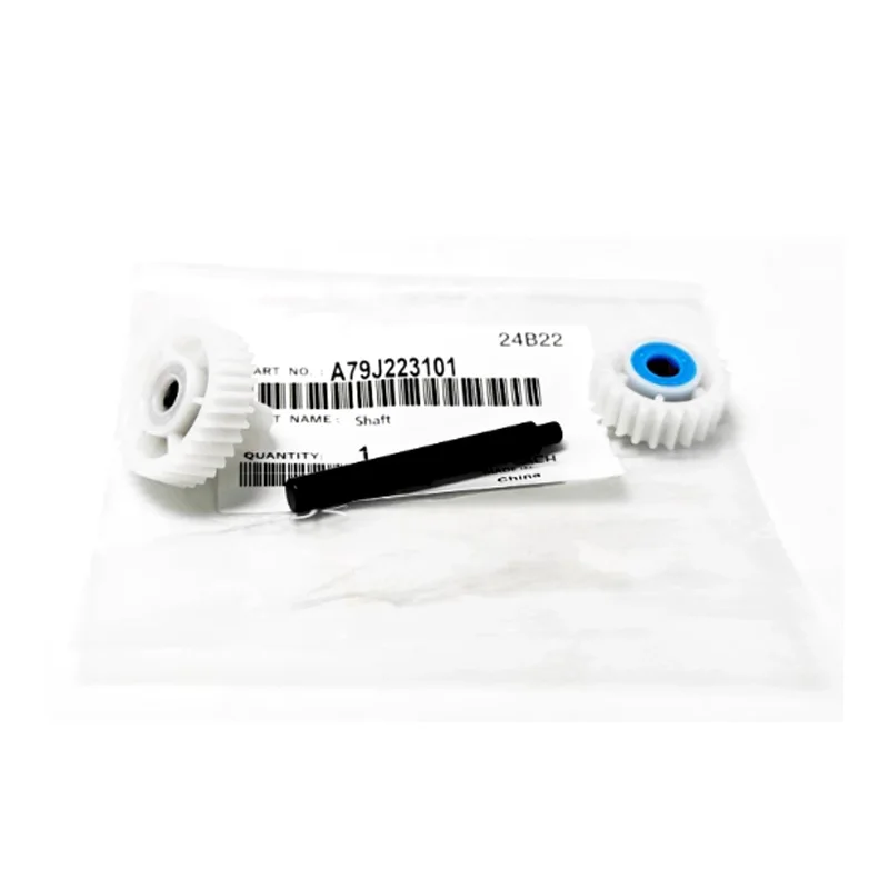 a79j226200 a79j226301 a79j223101Original shaft For Konica Minolta BH C558 C458 558 458 One Way Carton Paper Feed Drive Gear