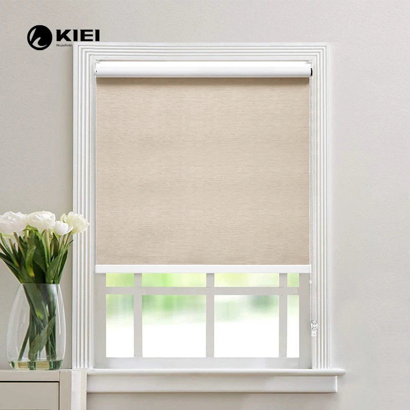KIEI cassette print bamboo roller blinds