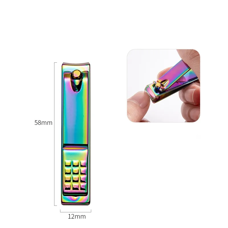  7 шт. кусачки для ногтей из нержавеющей стали набор инструментов ухода за ногтями кутикулы маникюра