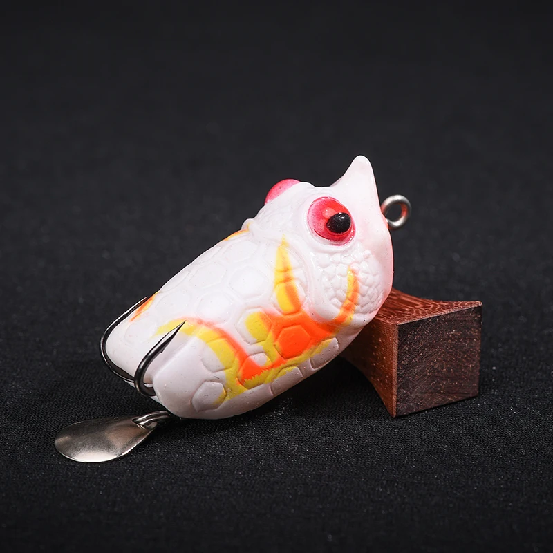 Factory direct frog lures soft rubber frog bait plastic fishing lures