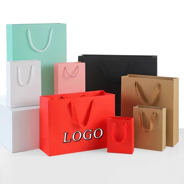 Dongguan Factories Custom Treat Large Seed Product Thank You Present Wedding Gift Bags Paper