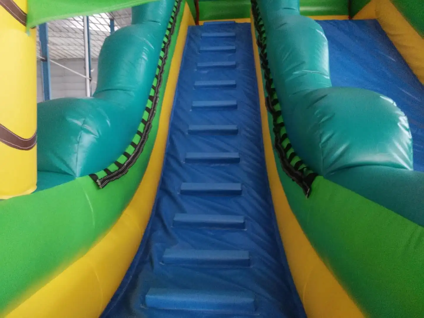 Inflatable Slide Jungle Coconut Customize Water Slide with Pool for Sale