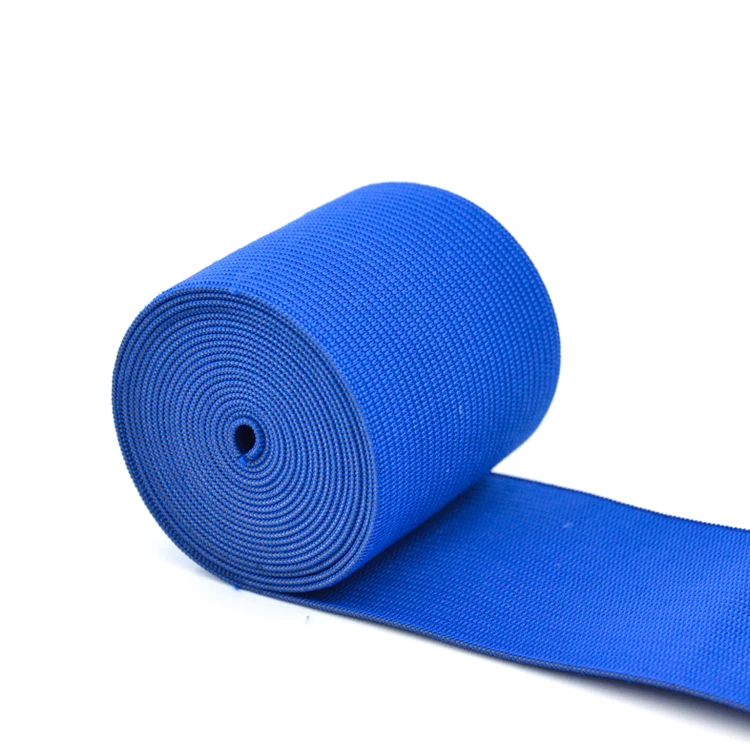 Manufacturer Wholesale Colorful Webbing Sewing Polyester Spandex Elastic Bed Sheet Organizer Band