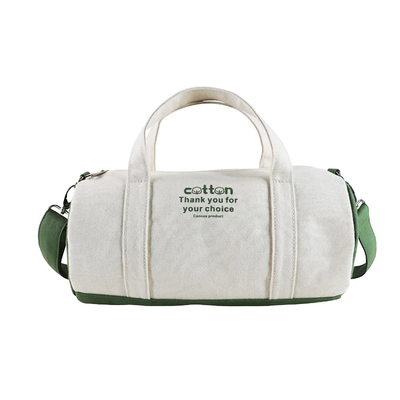 Manufacturers wholesale outdoor fitness sports backpack custom logo cotton canvas sports backpack