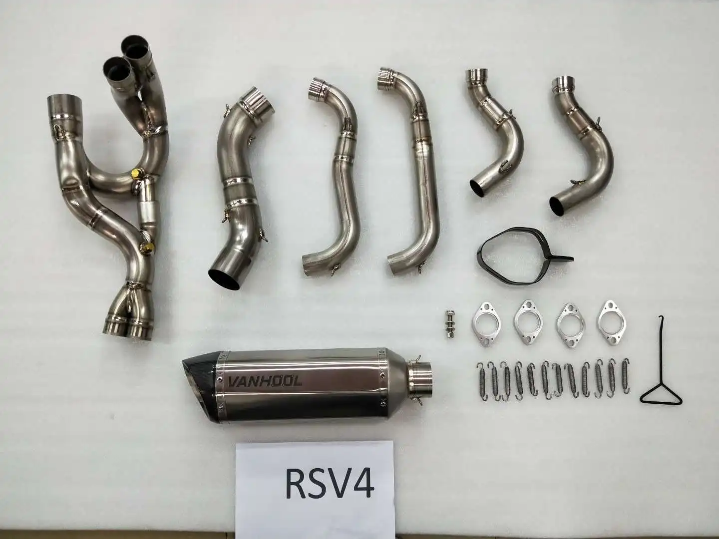 Запчасти для выхлопной системы из титана RSV4 2014 Evolution Line для мотоцикла