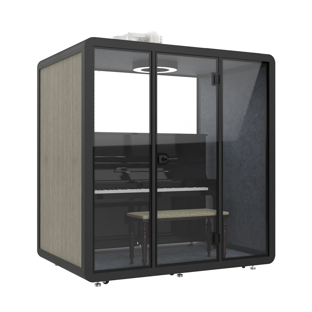 
The secondary sound insulation soundproof booth music for piano vocal booth soundproof booth for sale ODM 