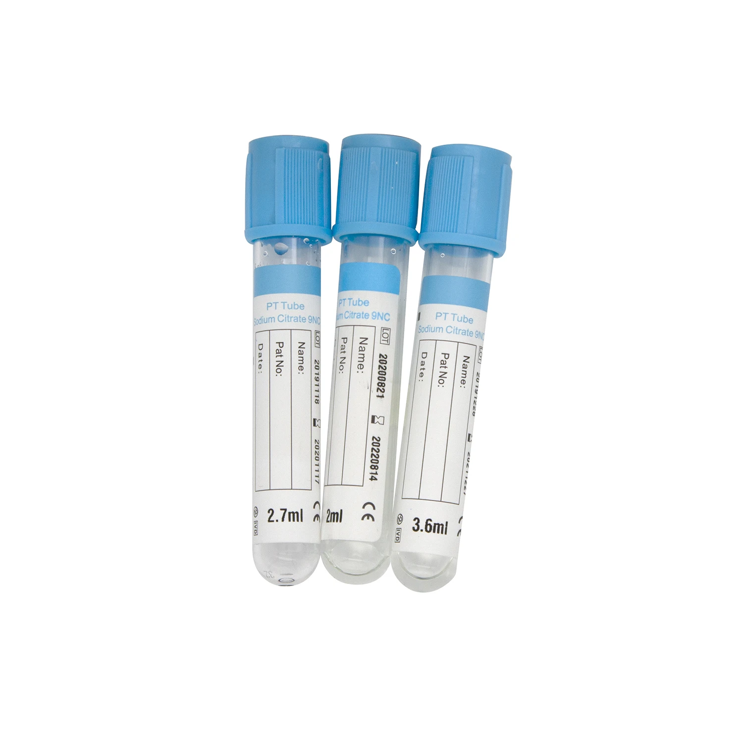 
Hot sale 7ml 8ml 9ml purple glass plastic pet EDTA Tube blood test collection tubes 