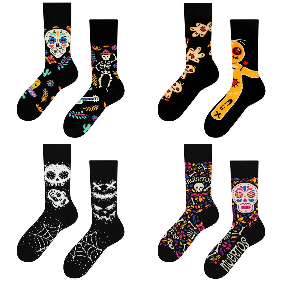 Quentin high quality women cotton logo happy socks wholesale factory funny dress socks colorful novelty skate fashion lady socks