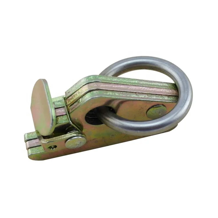 6000lbs Stainless Steel O Ring E Track Tie Down Fitting for Cargo Lashing Strap Ratchet
