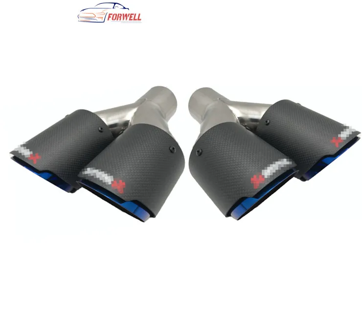 
Akrapovic stainless steel muffler dual for muffler end pipe auto exhaust tailpipes 
