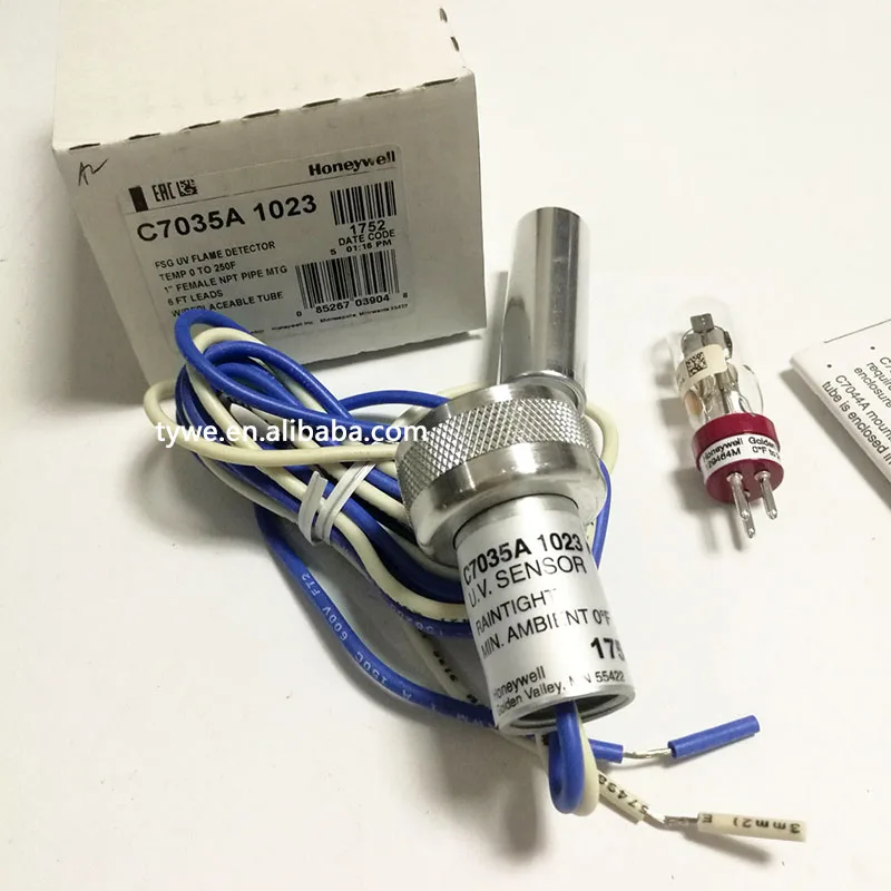 C7035A1023 UV flame sensor flame detector honeywell C7035A 1023 minipeeper for gas oil burners