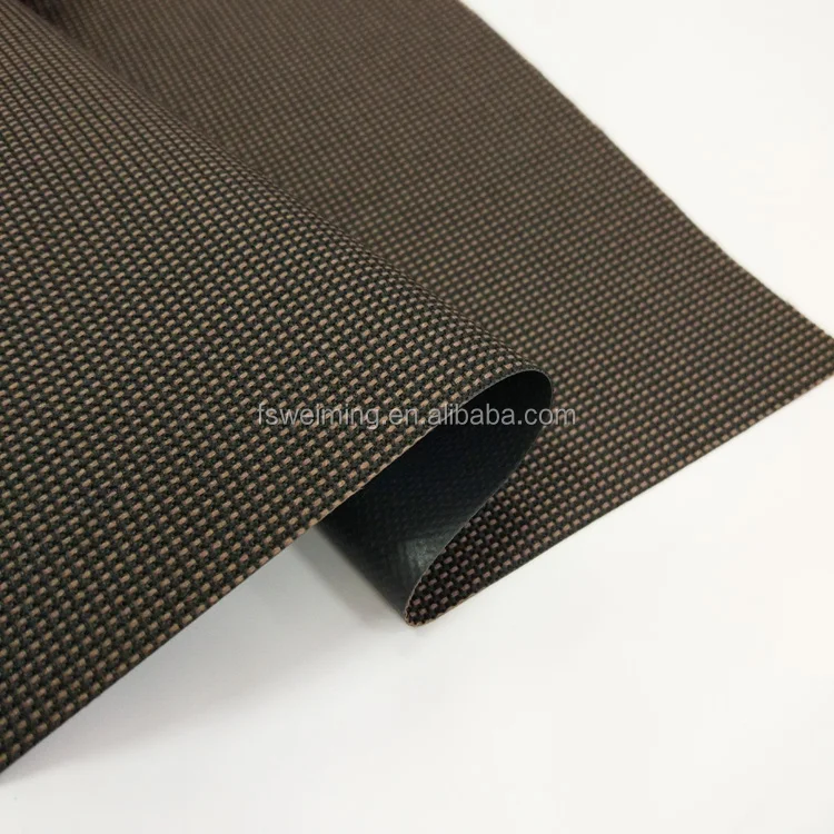 two tone fabric with pvc backing