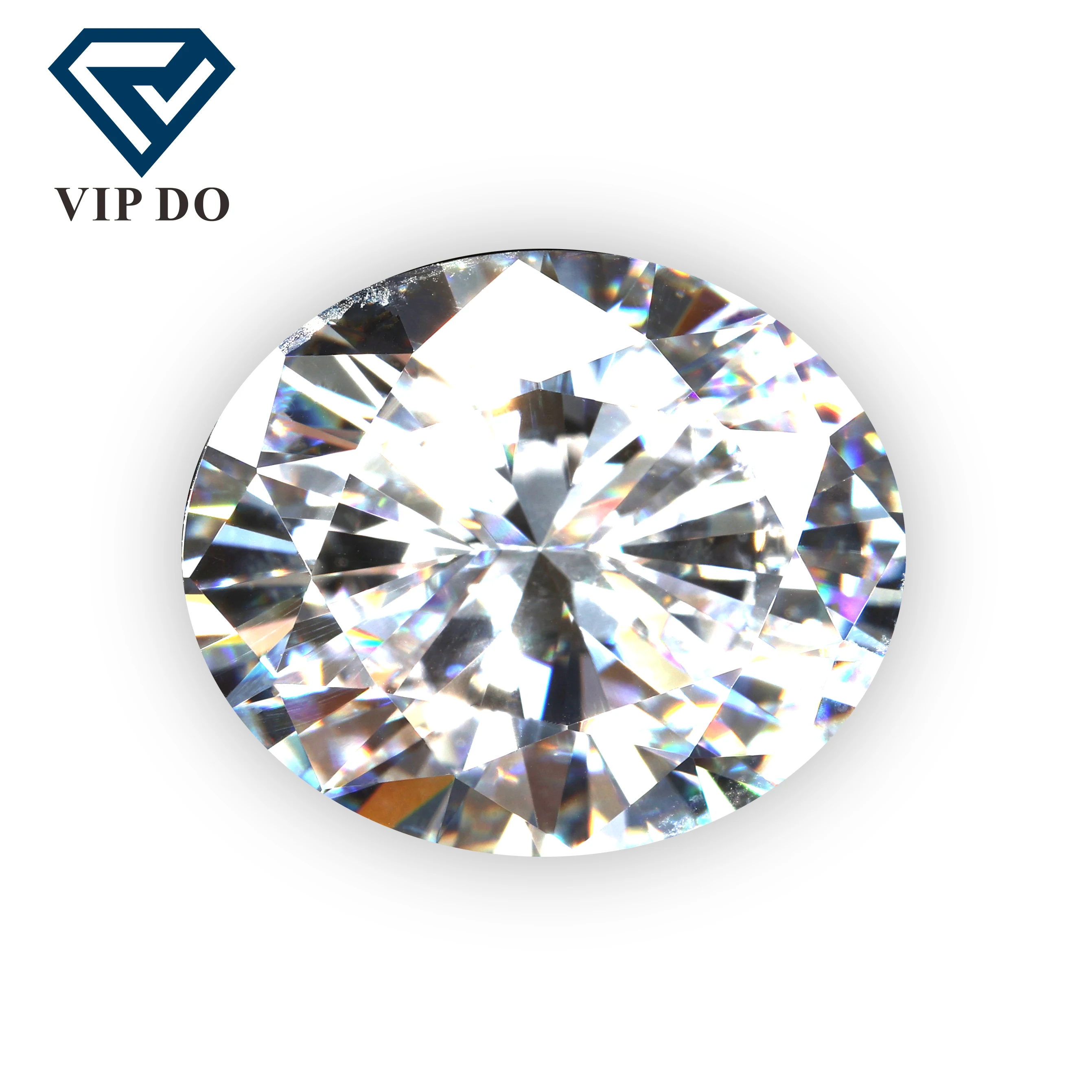 Муассанит VVS1 овальной формы свободный бриллиант 3 цветов с сертификатом GRA отлично подходит для