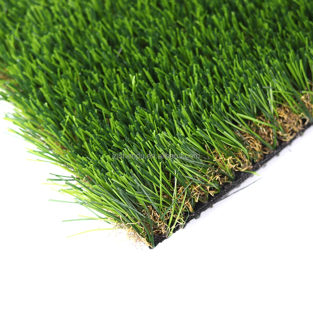 SHENDU High Quality natural garden landscape artificial grass synthetic grass turf green rug artificial grass carpet