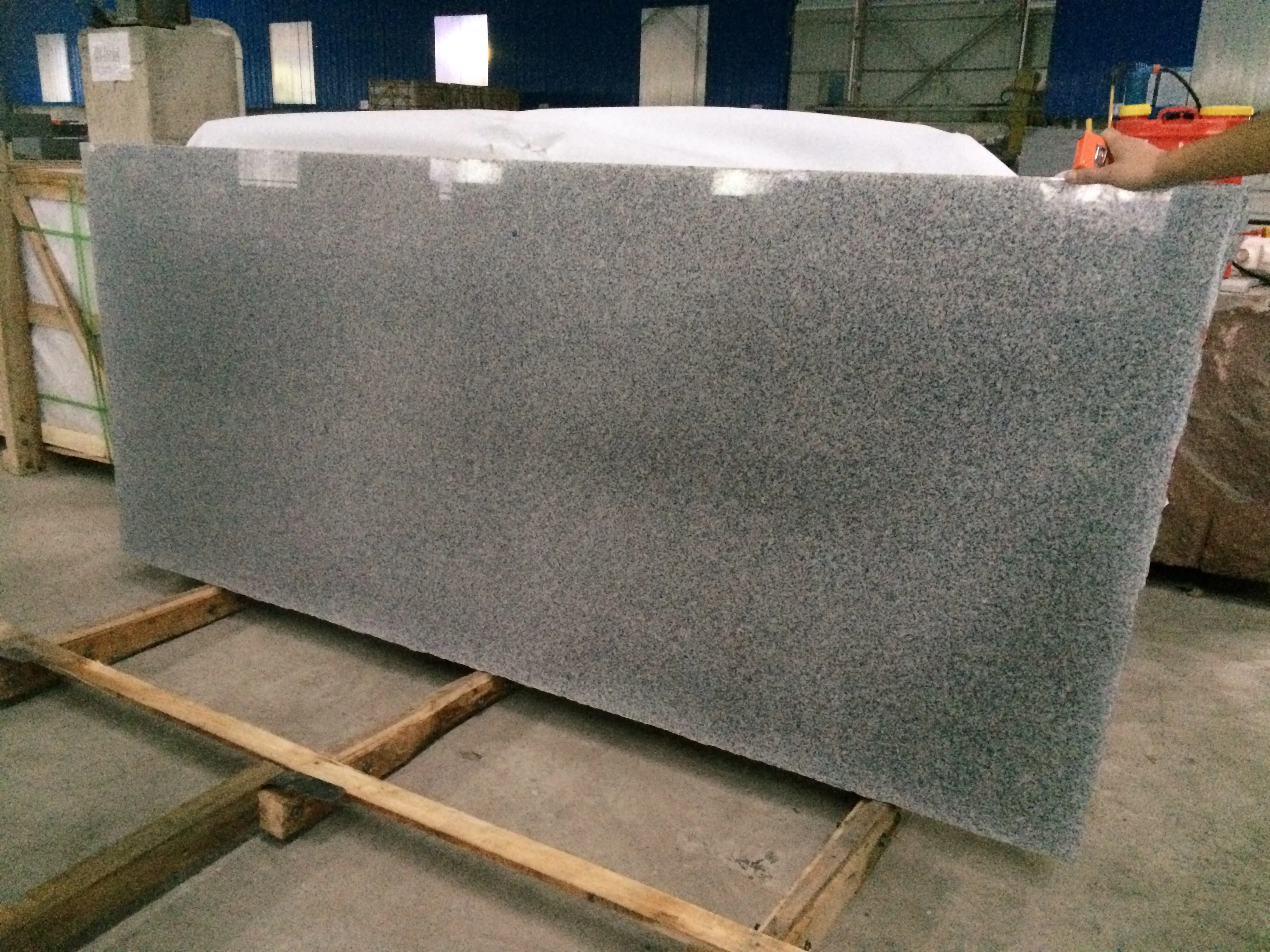 Grey granite big slab sesame white G603 lowes granite countertops colors