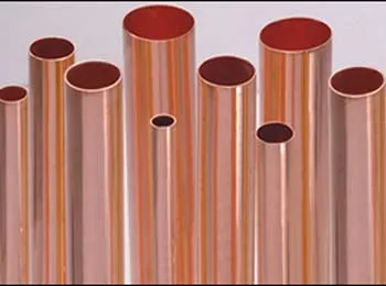 Straight ASTM C10100 C10200 Copper Tube / Copper Pipe